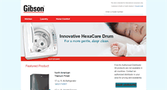 Desktop Screenshot of gibson-intl.com
